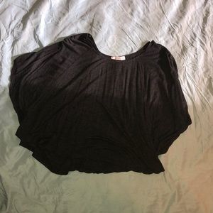 Flowy mid drift shirt